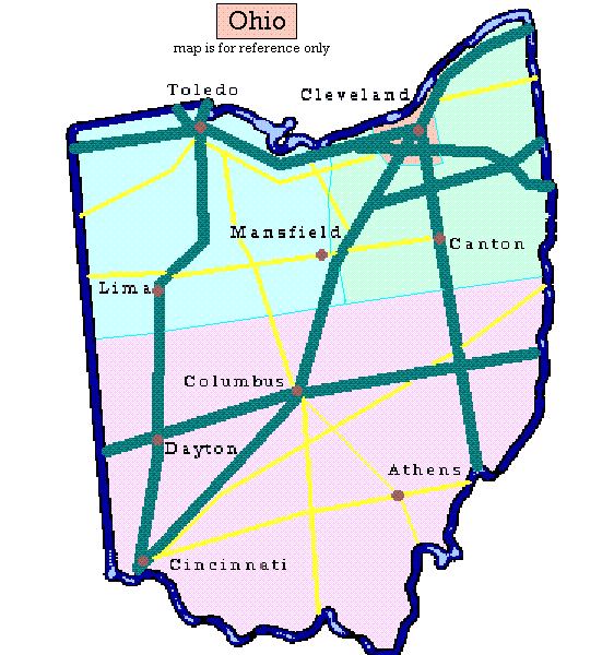 Ohio Map Image